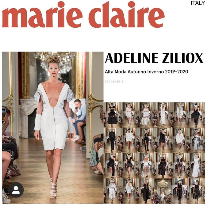 Revue de presse défilé couture "Black Snow & White Storm"