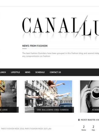Article Canal Luxe