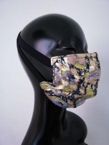 Masque upcycling Haute couture AFNOR!
